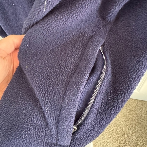 Aime Leon Dore Navy Fleece Quarter Zip - Picture 4 of 8